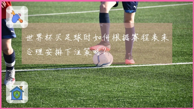 世界杯买足球时如何根据赛程表来合理安排下注策略？